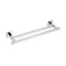 Double Towel Bar, 12 Inch, Square, Chrome